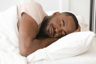 Man sleeping after having sex