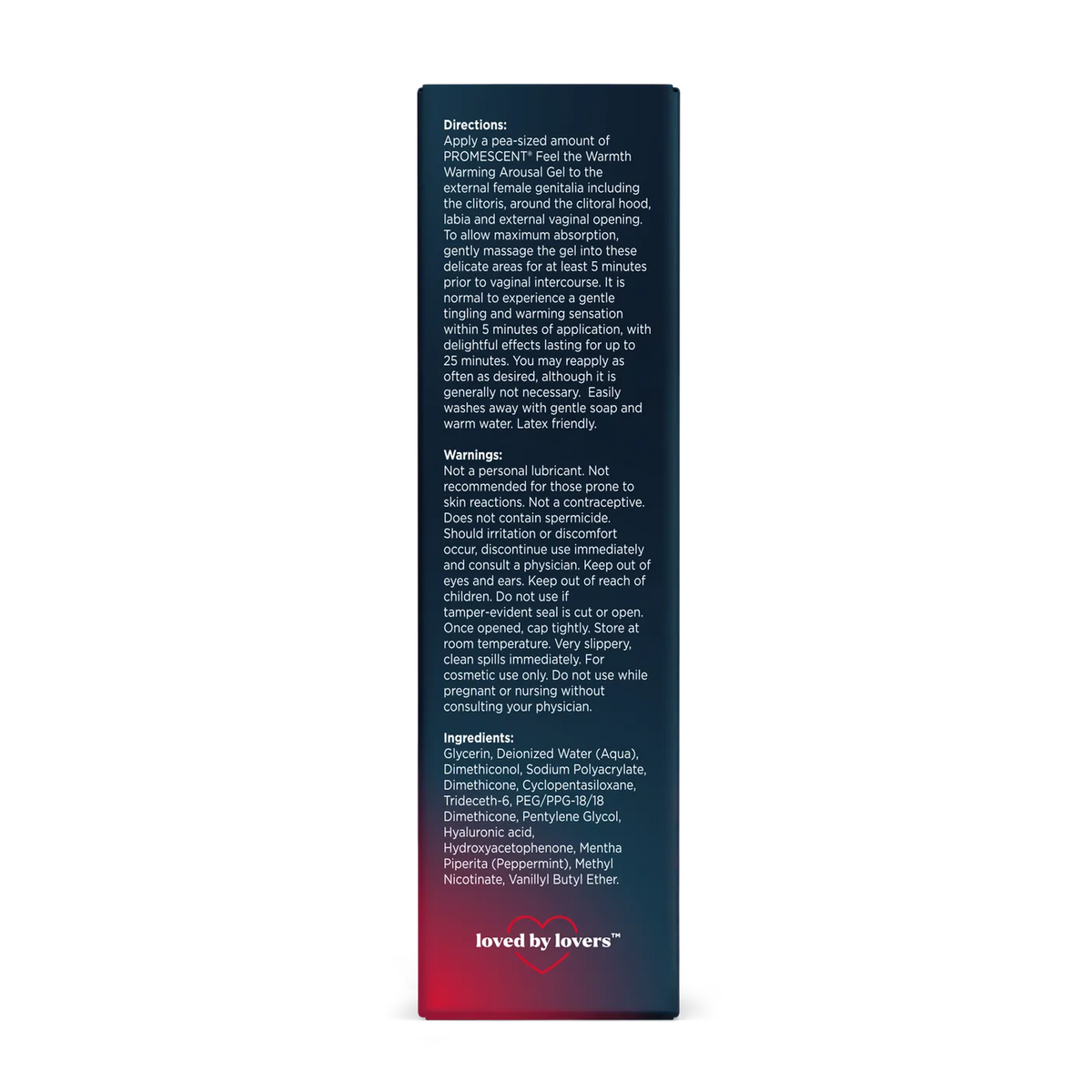 Warming Female Arousal Gel