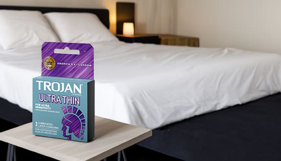 Trojan Ultra Thin Condoms Premium Lubricated Condoms Promescent Trojan Ultra Thin Condoms Premium Lubricated Condoms Promescent