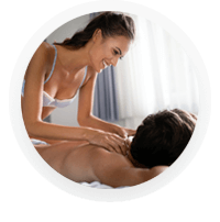 Try something new and connect on a deeper level with partner for sensual massage