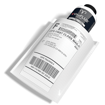 VitaFLUX daily Nitric Oxide boosting supplement from Promescent in discreet packaging