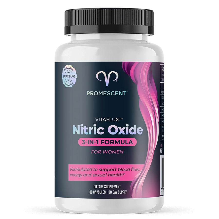 Promescent VitaFLUX Nitric Oxide Booster for Women - 30 Capsules