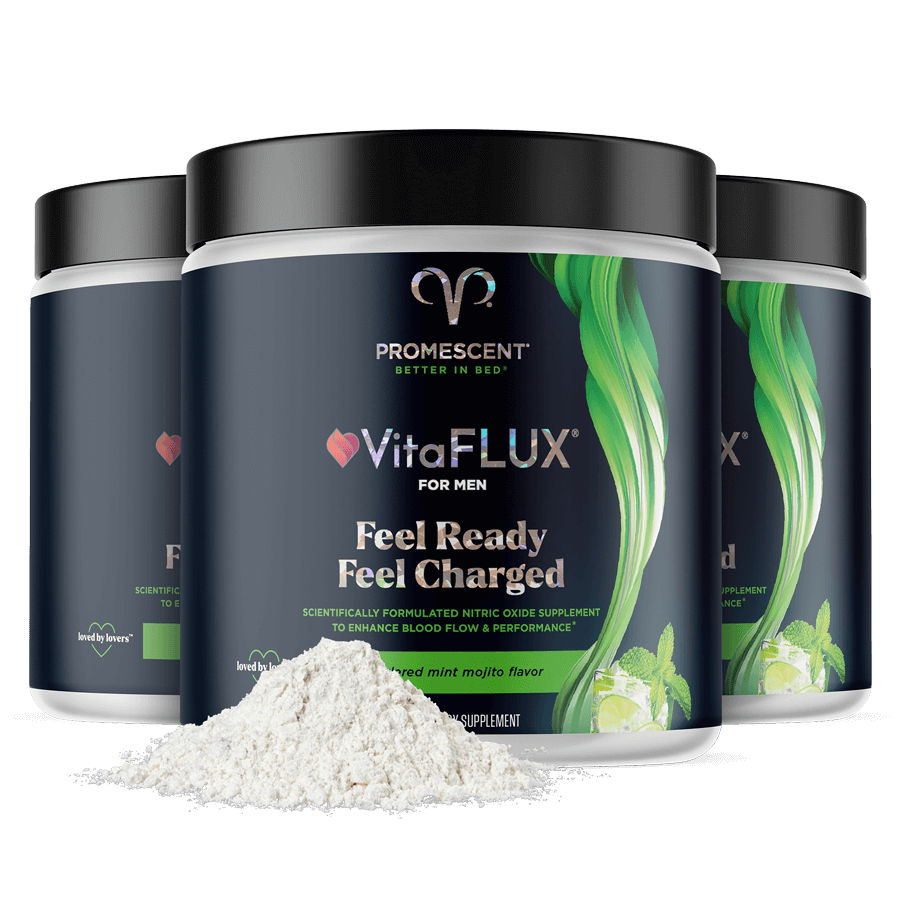 Promescent VitaFLUX Nitric Oxide Boosting Powder for Men - 90 Day